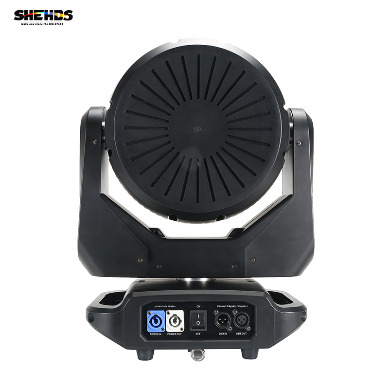 LED Beam + wash 37x15W RGBW Moving Head Zoom Lighting Upgrade From Beam 230W  DJ Disco Stage Moving Head Lights Stage DJ Lighting