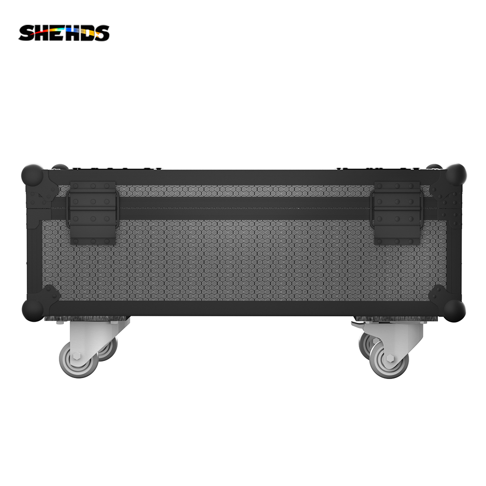Rechargeable Flight Case For 6/8/10 pcs 6x18W 6in1 RGBAW+UV Wireless Remote Control Wifi Battery Lighting