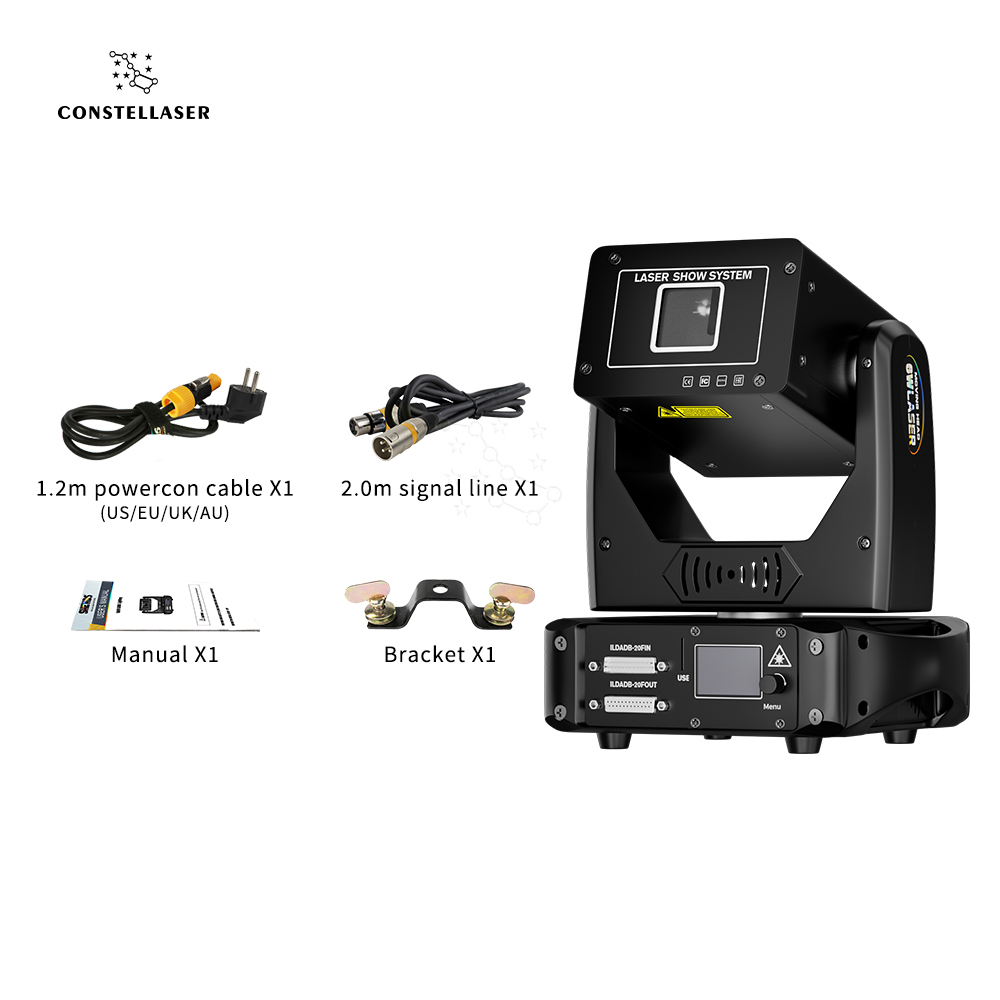 6W Moving Head Laser Light For Wedding DJ Club Theater Performance stage