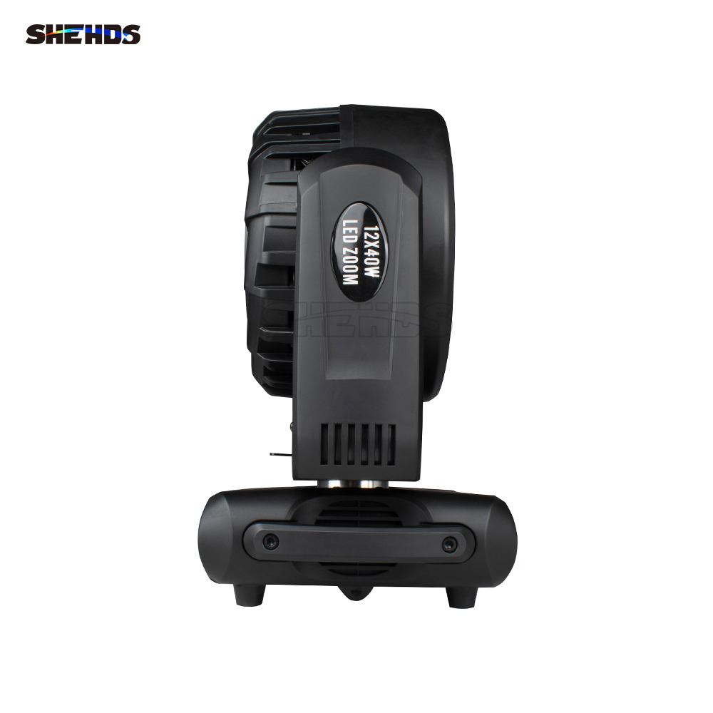 JMS WEBB LED Beam/Wash Bee Eye 12x40w RGBW Moving Head DJ Disco Stage Moving Head Lights Stage DJ Lighting SHEHDS