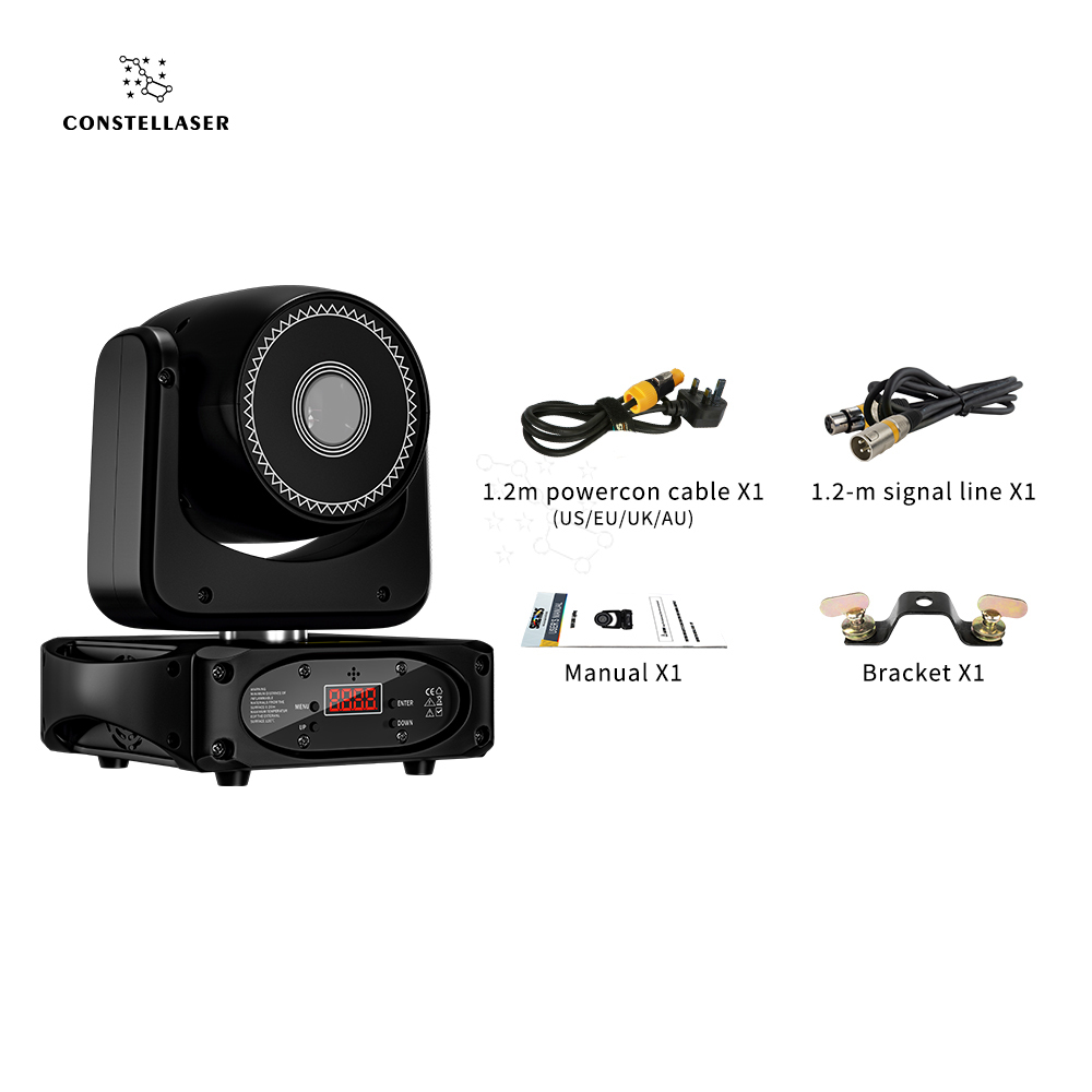 New Arrival 3W Moving Head Laser Light For Wedding DJ Club Theater Performance stage
