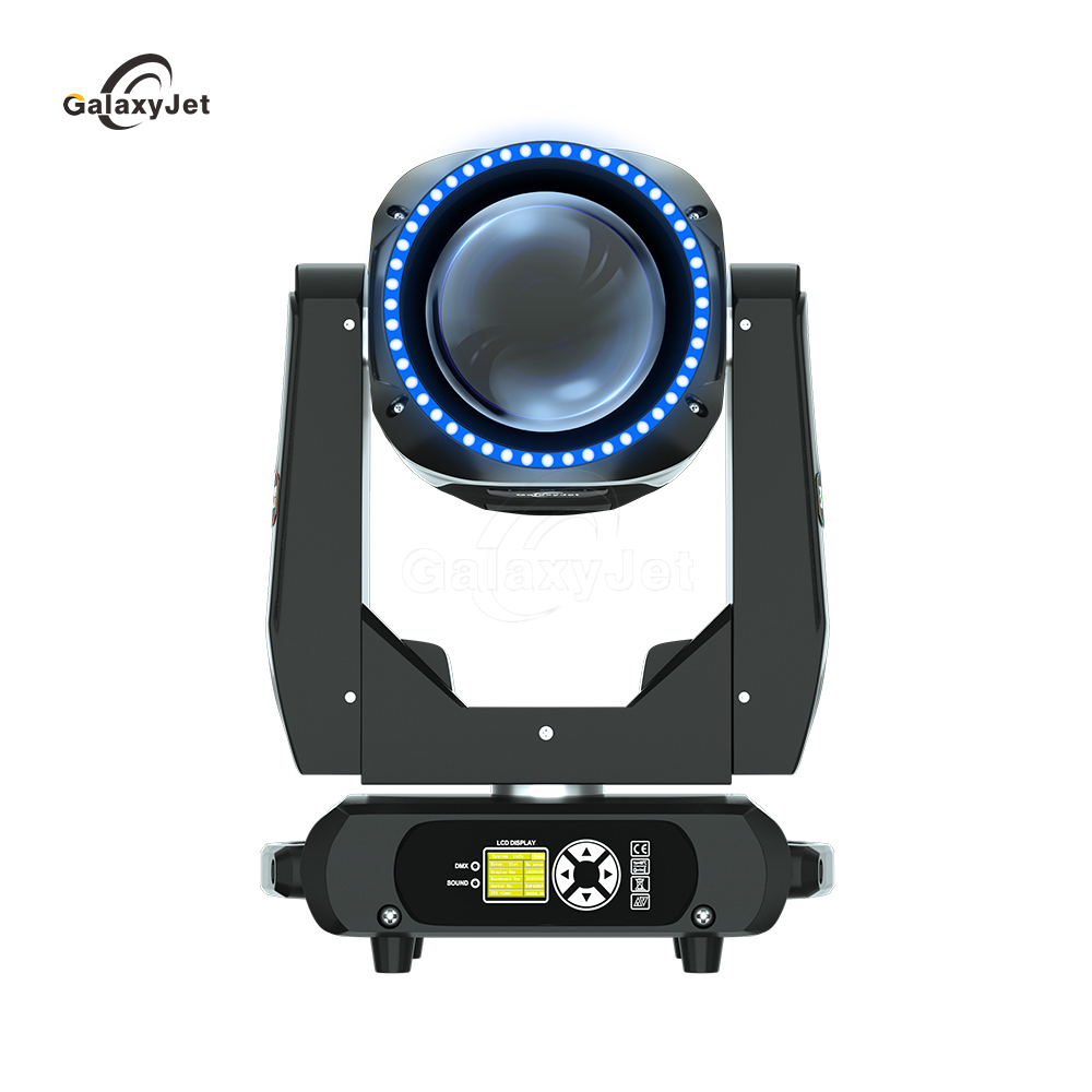 GALAXYJET Beam 380W 19R With LED Ring Moving Head Lights For Night Club Wedding Theater