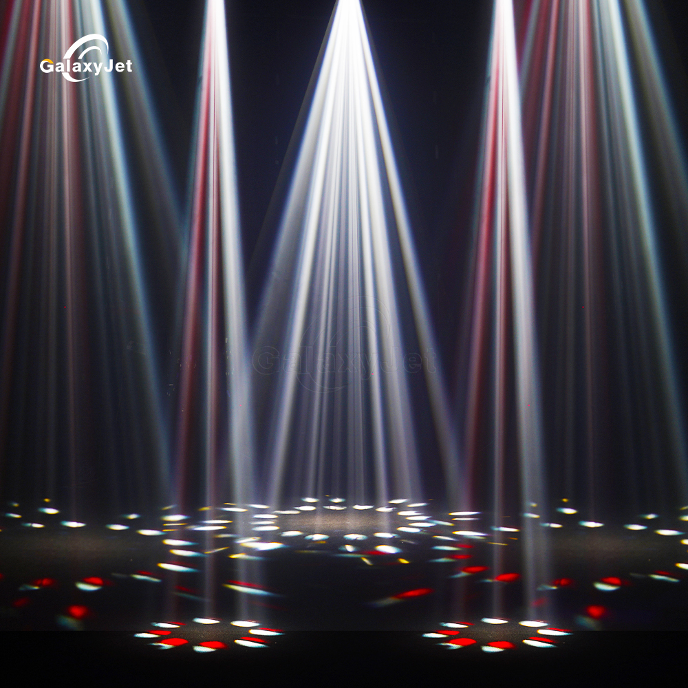 GALAXYJET Beam 380W 19R With LED Ring Moving Head Lights For Night Club Wedding Theater
