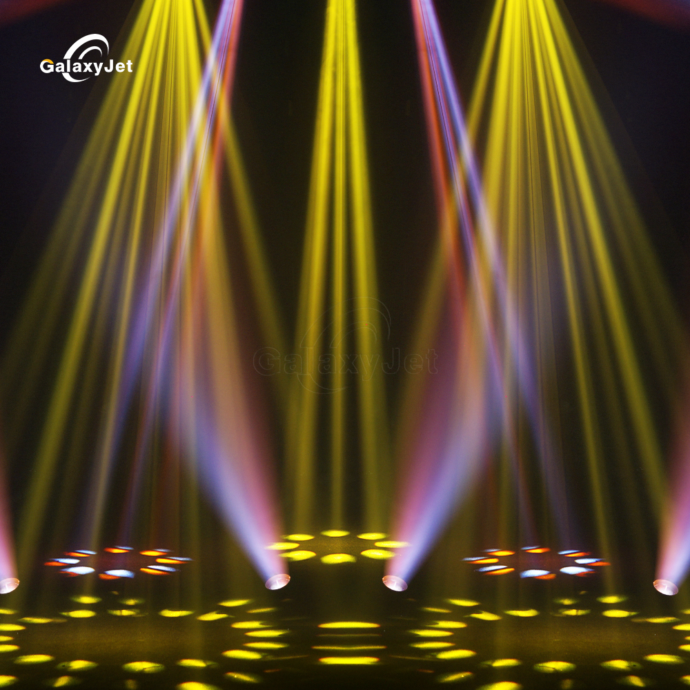 GalaxyJet Beam 380W 19R Moving Head Lighting with Ring Effect High Power and RDM Function Good For Concert LiveShow