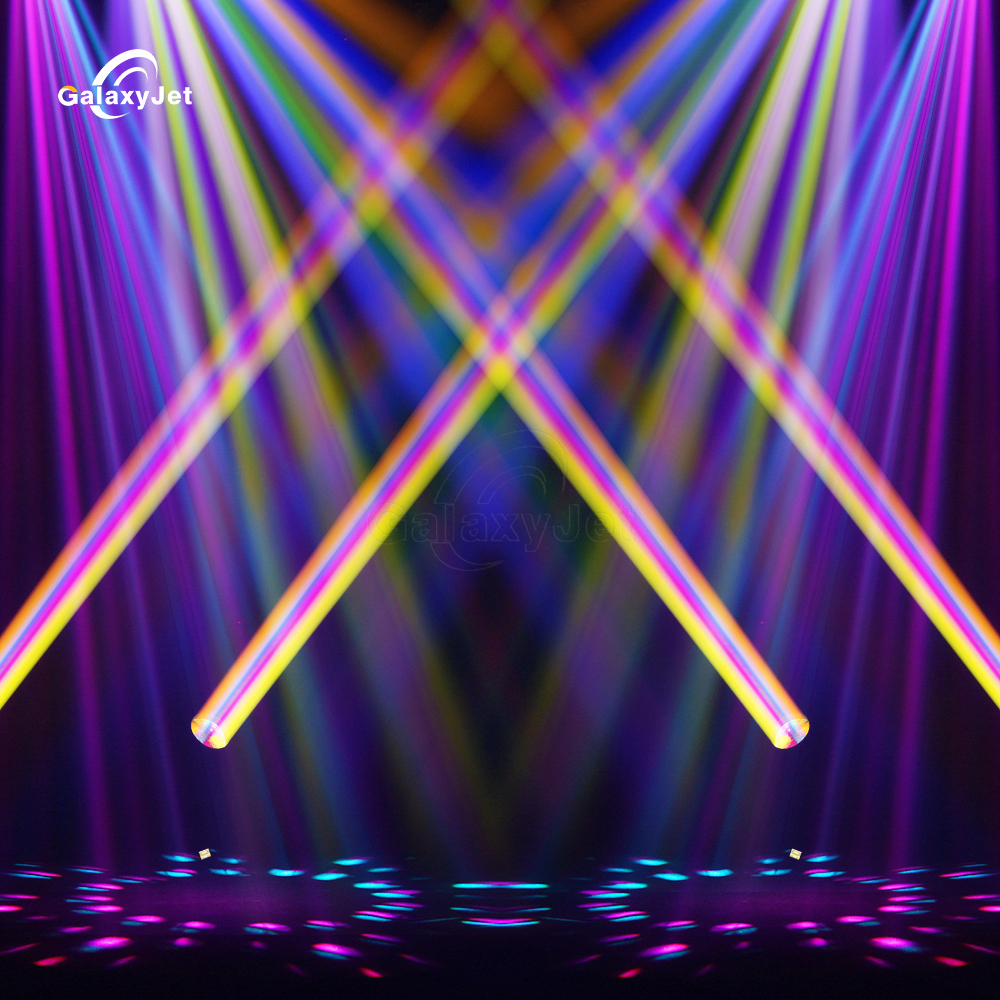 GalaxyJet Beam 380W 19R Moving Head Lighting with Ring Effect High Power and RDM Function Good For Concert LiveShow