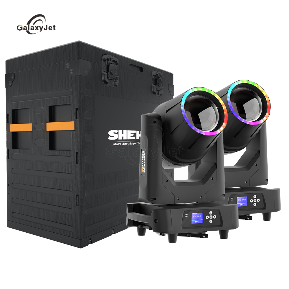 GalaxyJet Waterproof IP65 380W 19R Beam Moving Head Lighting with Ring Effect For Night sightseeing Radio theaters