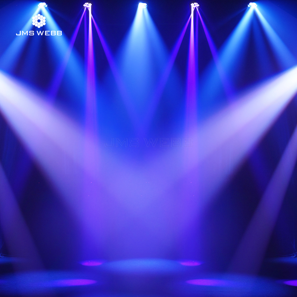 JMS WEBB (Mirror Rotation) LED ZOOM & BEAM & WASH Bee Eye 4X40W RGBW 4in1 Light For Stage Performance DJ Club