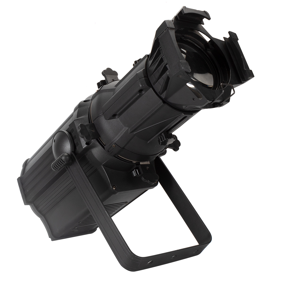 New Arrival LED 250W LEKO Profile Spotlight RGBW/Cool & Warm White Four-leaf Manual Cut Light Barrier Suitable for Night Club&Wedding&Theater Stage