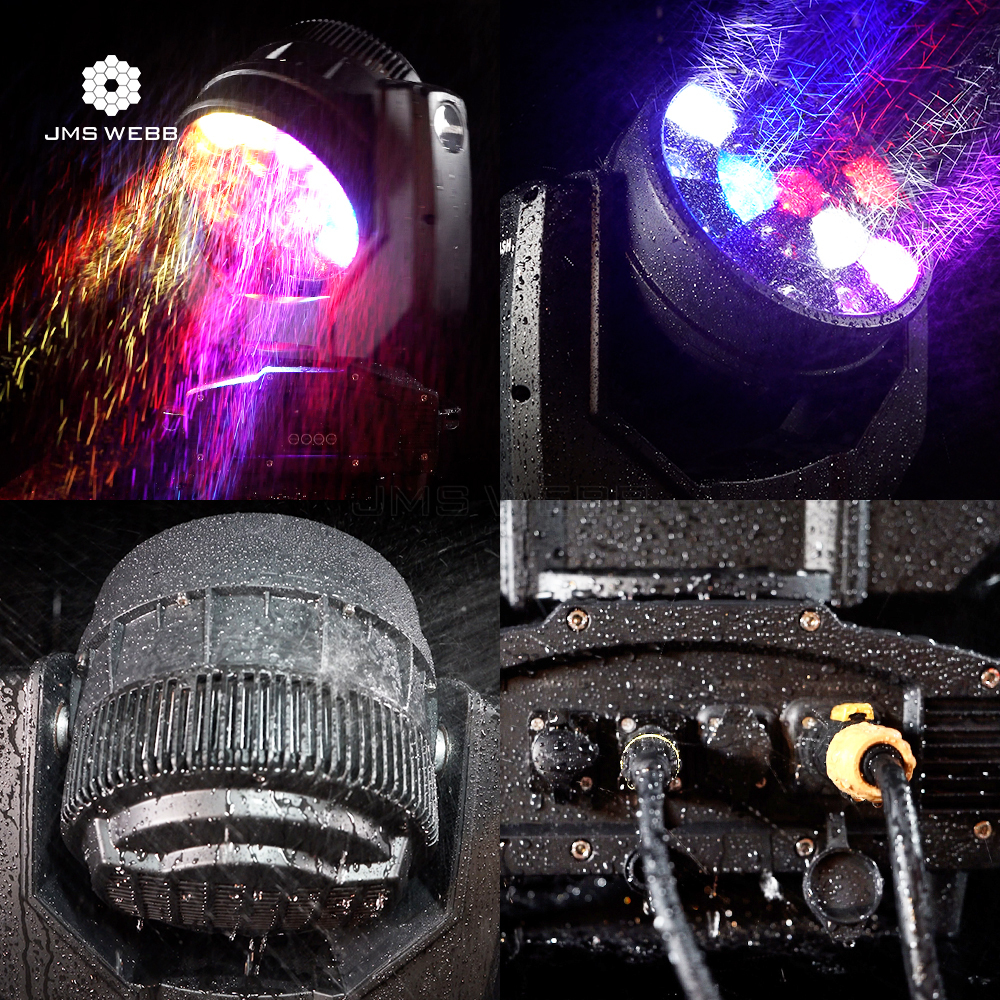 JMS WEBB LED Waterproof Wash Big Bee Eye 19x40W RGBW Moving Head Light for