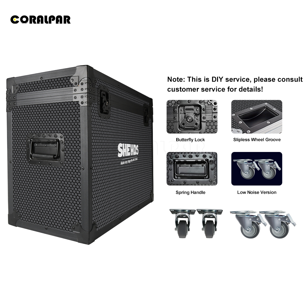 CORALPAR Waterproof LED Zoom&Wash COB Par 300W Warm White Light（IP65） High Brightness for Church Theater Wedding Outdoor