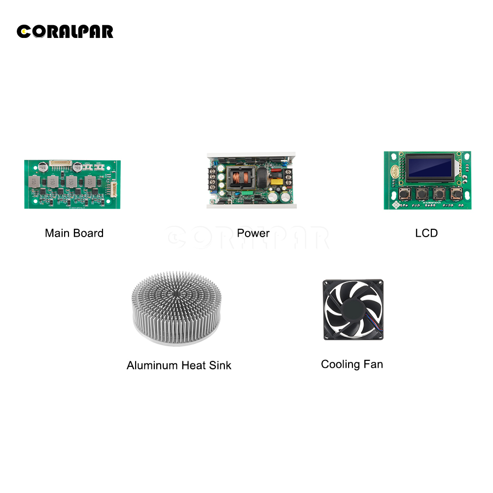Waterproof LED Zoom&Wash COB Par 7x40W Light （IP65) CORALPAR