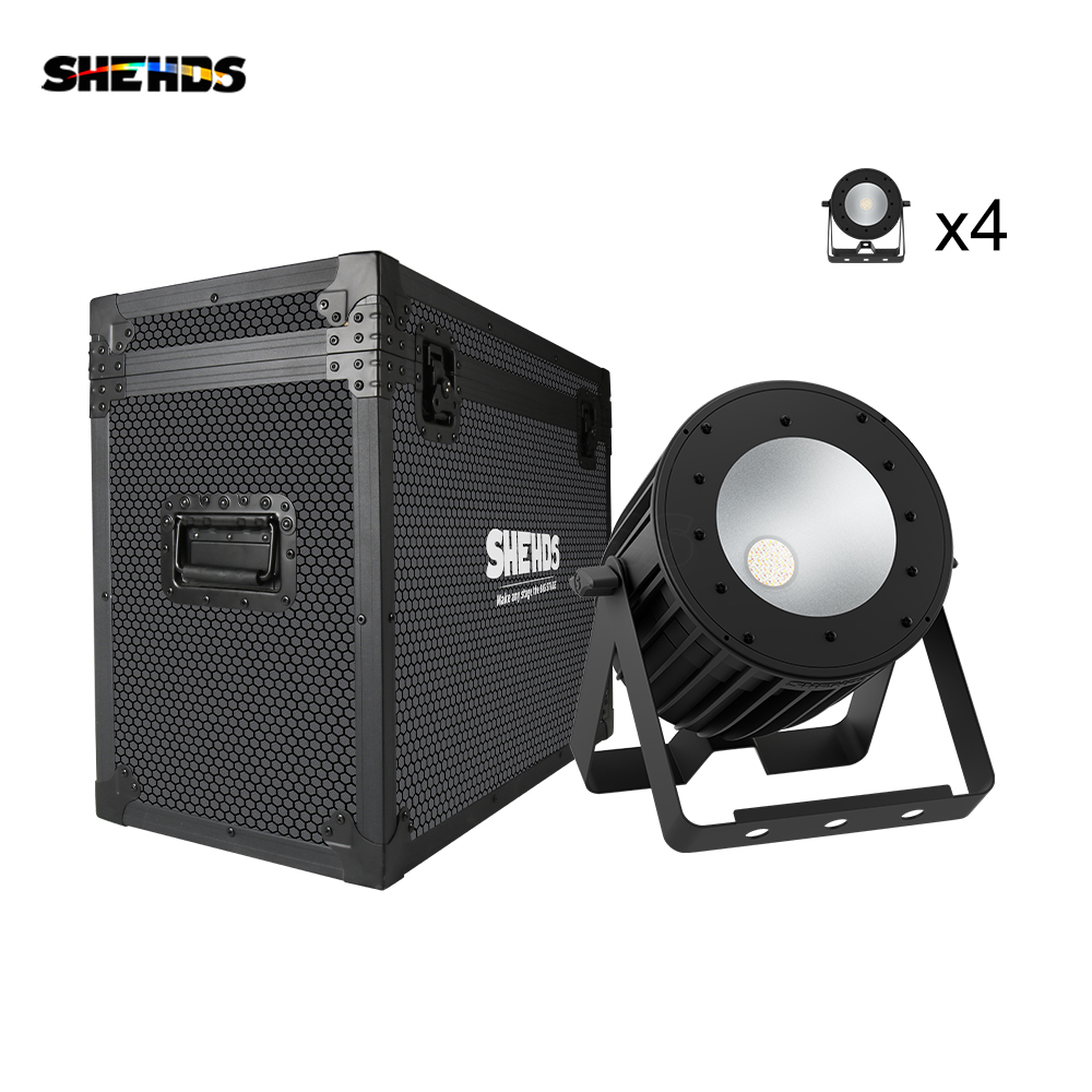 SHEHDS New Version  Aluminum Alloy LED 200W RGBACL 6in1 COB Light For Performance Stage