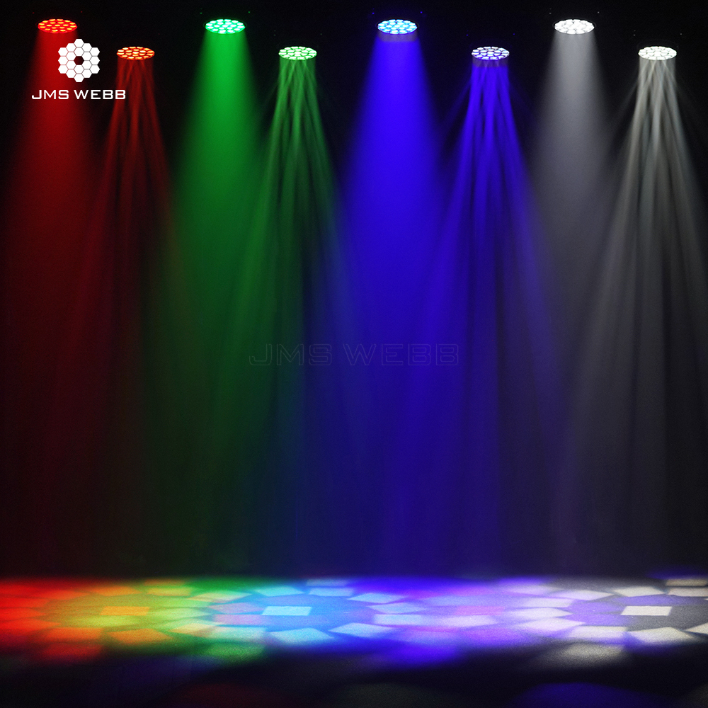 JMS WEBB LED Zoom&Beam&Wash Bees Eyes 19x40W RGBW 4in1 Light Ring Effect