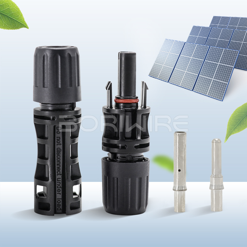 IP68 1500V 50A Solar Panel Photovoltaic System Cable Connector