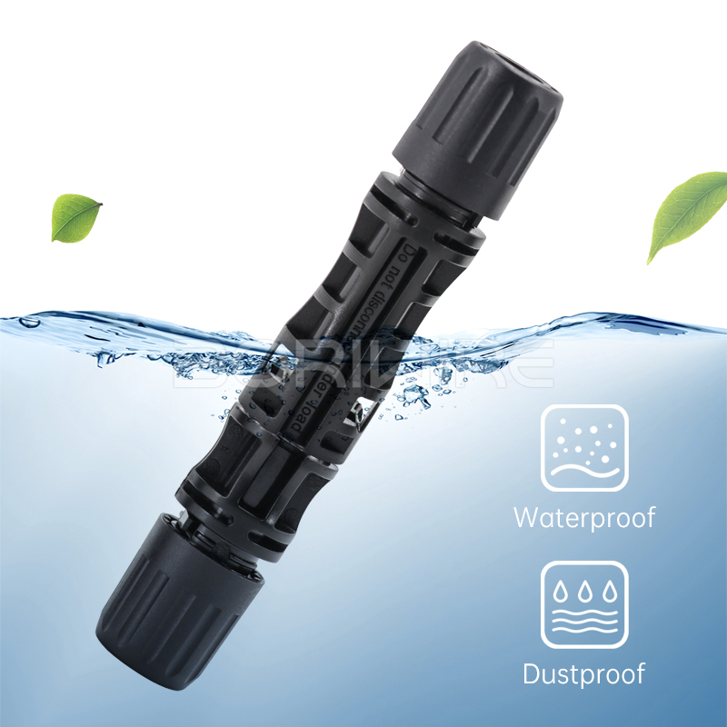 IP68 1500V 50A Solar Panel Photovoltaic System Cable Connector