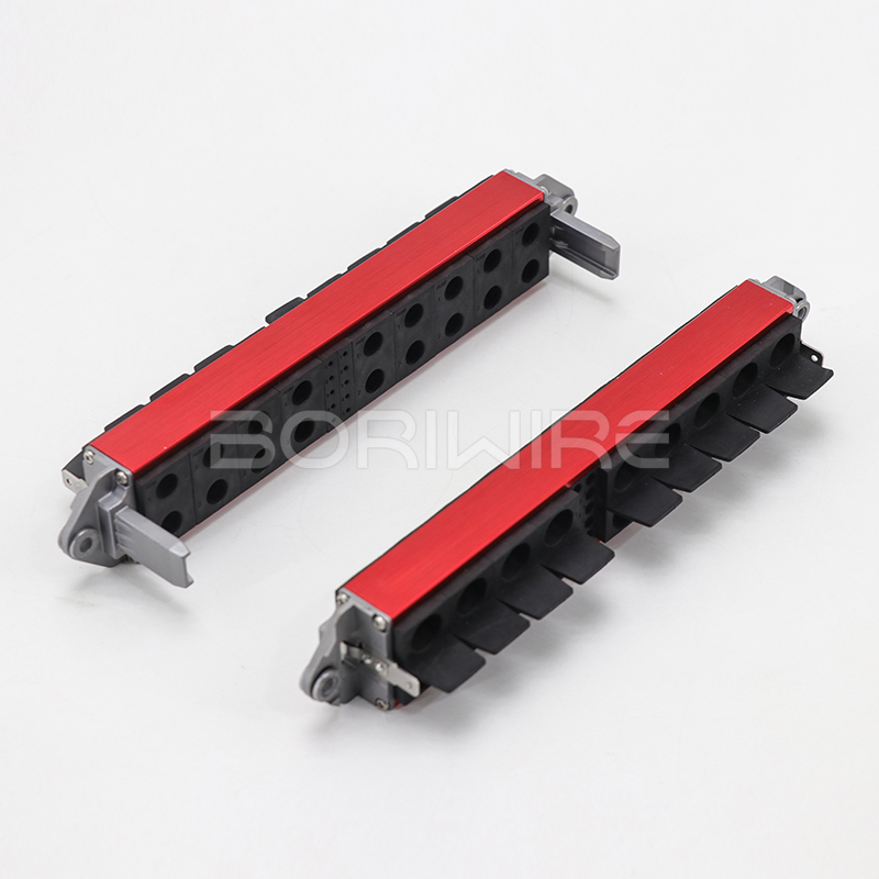 STAUBLI Heavy Duty connector automation equipment High current module combined with high precision cold edge connection