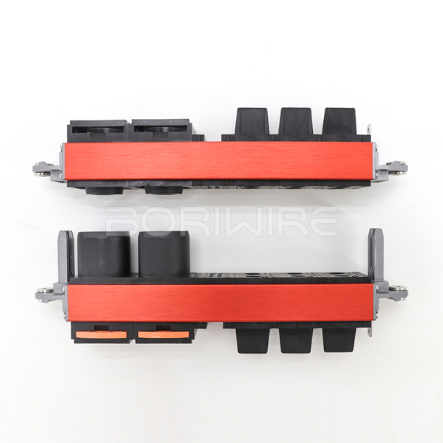 STAUBLI Heavy Duty connector automation equipment High current module combined with high precision cold edge connection