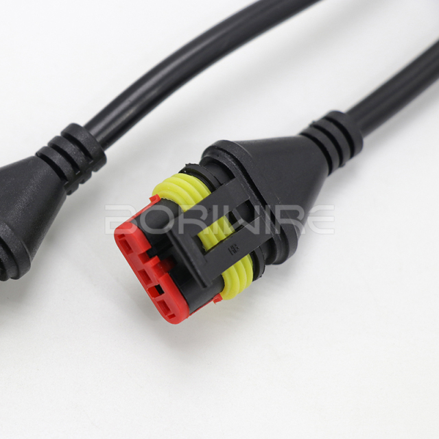 摩托车灯线束总成1-2频闪射灯开关与远程类型A-D