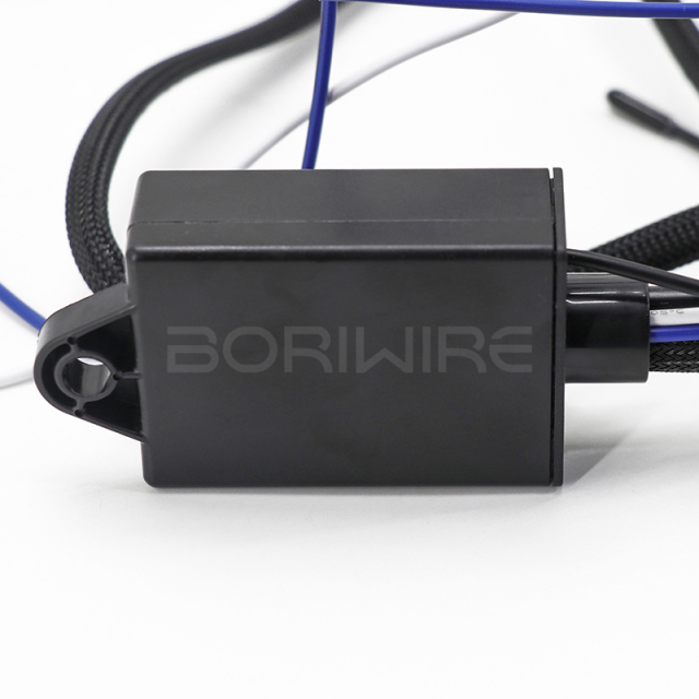 摩托车灯线束总成1-2频闪射灯开关与远程类型A-D