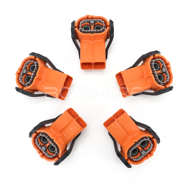 New Energy Vehicle High-voltage 8mm 2P Female Water-proof Connector Plug 2-2310922-1