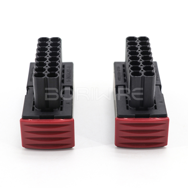 1-965427-1汽车防水连接器3.5公母连接器1-964449-1线束插头16孔