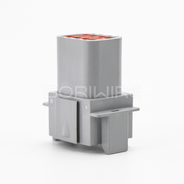 waterproof customized power connector Male/Female base 8 holes