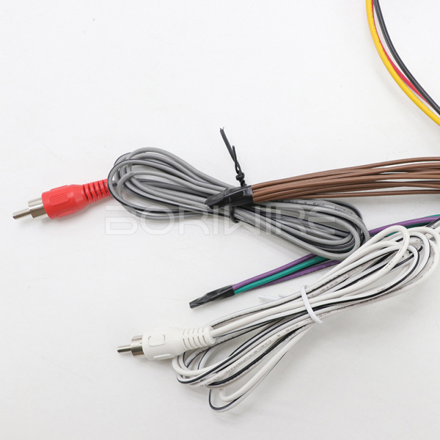 Customized Automotive Car 24 PIN Connector Speak Power Cable Assembly with CD Socket