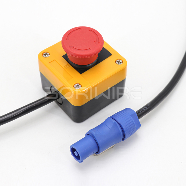 带开关的农业机械设备采矿车辆控制线束