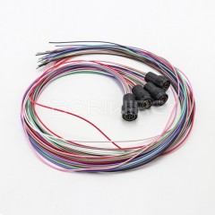 8针防水汽车线束组装连接器电线定制