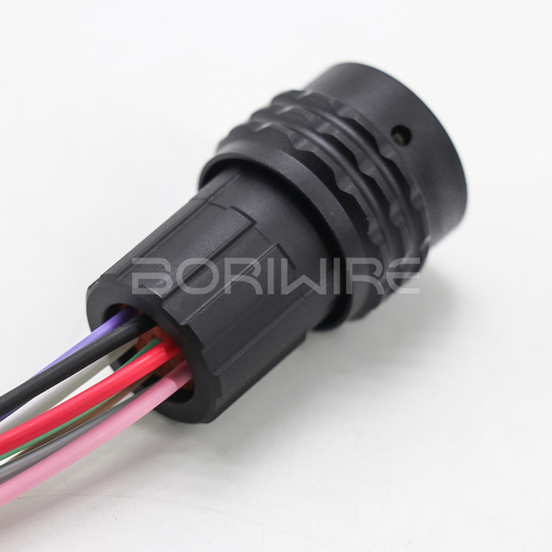 8针防水汽车线束组装连接器电线定制