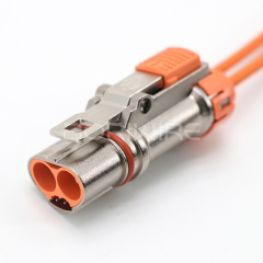 New Energy Vehicle Customized Wiring Harness with 3.6MM 35A 2-Core Metal Connector