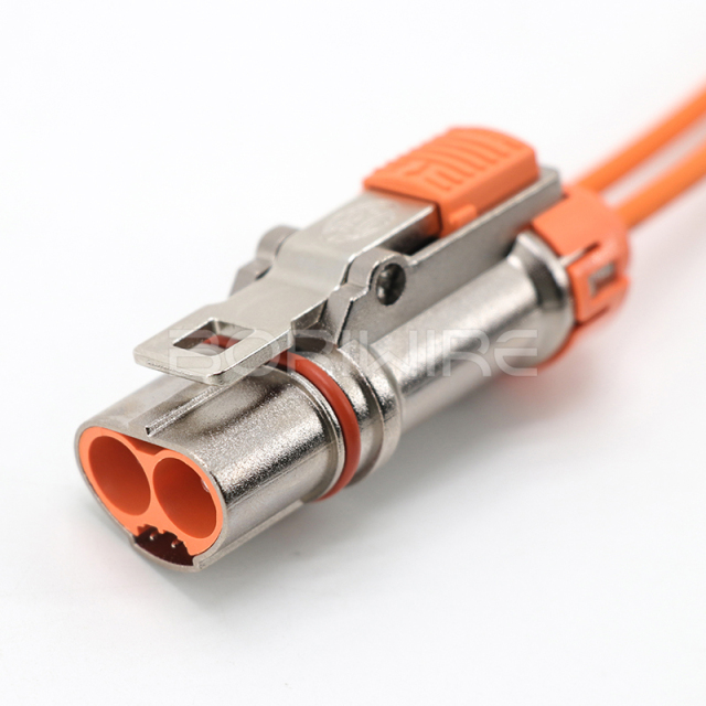 New Energy Vehicle Customized Wiring Harness with 3.6MM 35A 2-Core Metal Connector