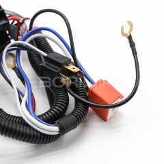 定制汽车线束 汽车喇叭继电器线束 定制汽车大灯照明线束