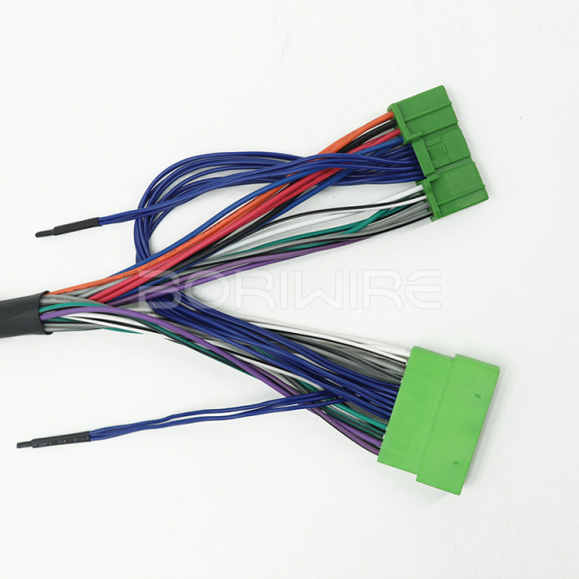 高质量定制 16AWG 连接器线束组件，带 4.0mm Bullet 端子