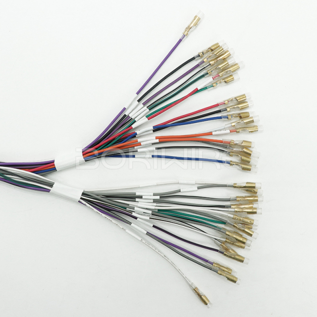 高质量定制 16AWG 连接器线束组件，带 4.0mm Bullet 端子