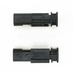 1-1703499-1 汽车碰撞传感器插头 2 针汽车连接器 1-1718643-1