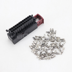 24Pin Male Connector 964739-1 and Female Connector 967558-1 with Terminals and Rubber Seals Set