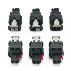 1-1703499-1 汽车碰撞传感器插头 2 针汽车连接器 1-1718643-1