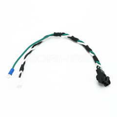 3 Pin Connector 1-350766-9 to VH3.96-2P Internal Connection Wires Twist Wiring Harness with Round Terminal