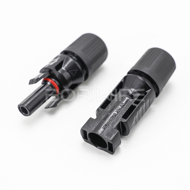 太阳能连接器 1000V 30A PV 光伏连接器IP68 防水公母插头套件