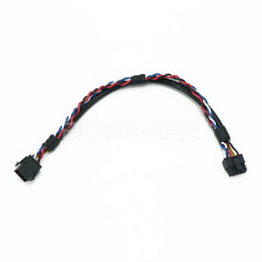 3 Pin Connector 1-350766-9 to VH3.96-2P Internal Connection Wires Twist Wiring Harness with Round Terminal