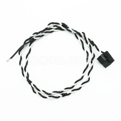 3 Pin Connector 1-350766-9 to VH3.96-2P Internal Connection Wires Twist Wiring Harness with Round Terminal