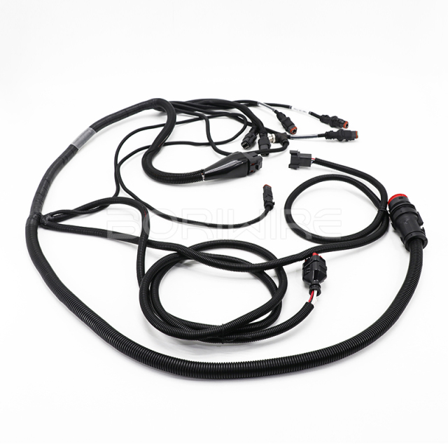 Automotive Engine Wiring Harness Engine Motor Cabin Wiring Harness Set Customized Proofing