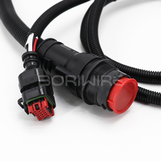 Automotive Engine Wiring Harness Engine Motor Cabin Wiring Harness Set Customized Proofing