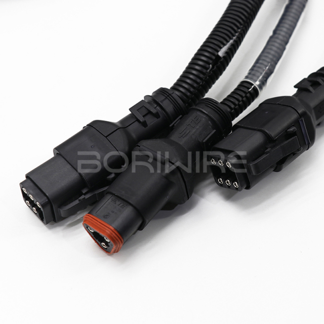 Automotive Engine Wiring Harness Engine Motor Cabin Wiring Harness Set Customized Proofing