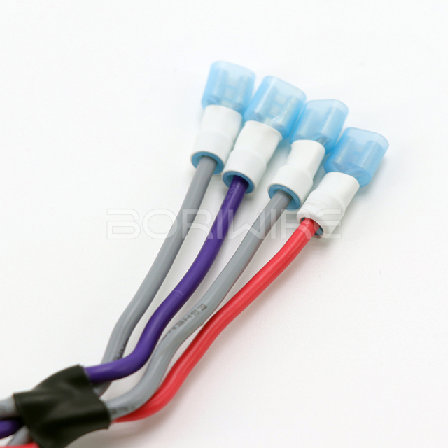 定制UL1017 18AWG电线电缆与连接器卷曲汽车线束套件