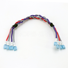 定制UL1017 18AWG电线电缆与连接器卷曲汽车线束套件