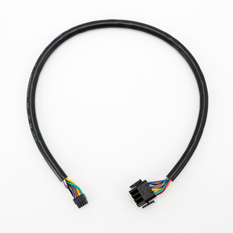 原装10针连接器430251000 10芯多芯线束带12针连接器1-480708-9适配器电缆主电源