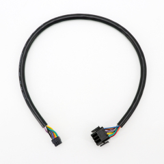 原装10针连接器430251000 10芯多芯线束带12针连接器1-480708-9适配器电缆主电源