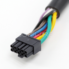 原装10针连接器430251000 10芯多芯线束带12针连接器1-480708-9适配器电缆主电源